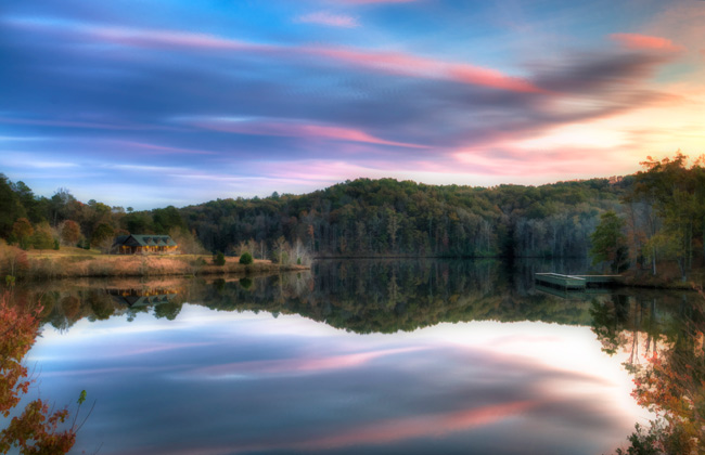 Lake Oolenoy - Table Rock State Park