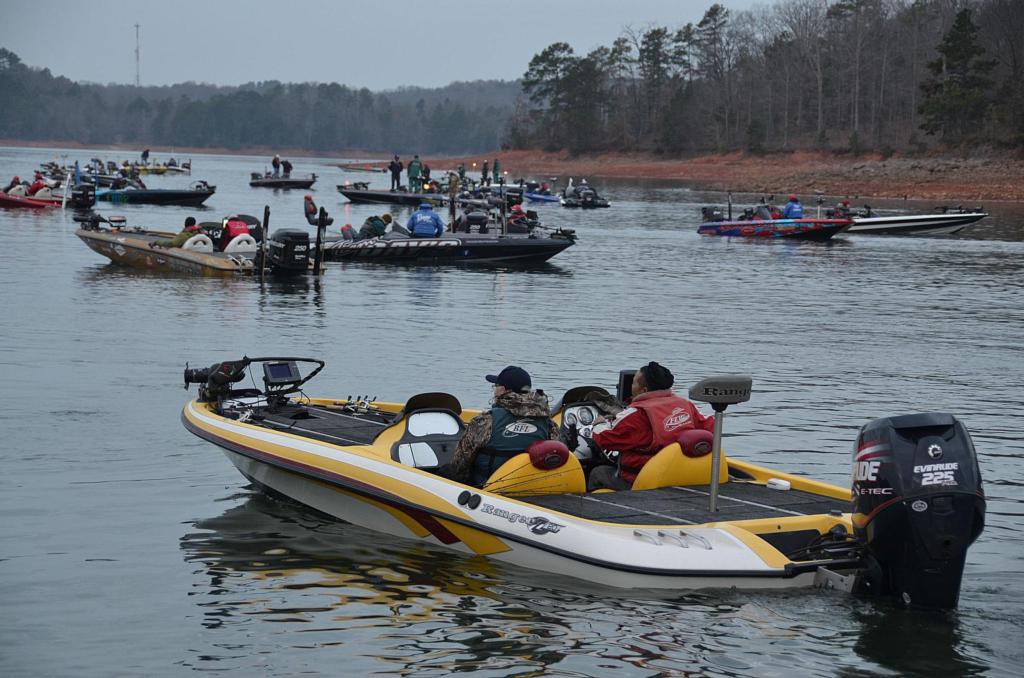 Lake Hartwell - Western border between Georgia and South Carolina