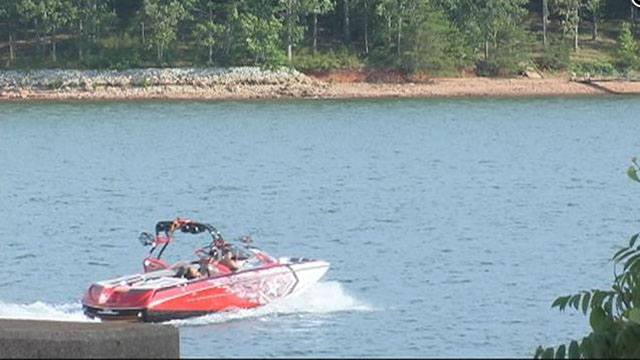 Lake Hartwell - Western border between Georgia and South Carolina