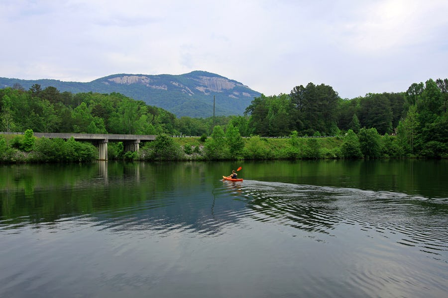 Lake Oolenoy - Table Rock State Park