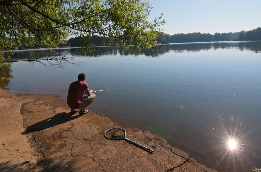 Lake Hartwell - Western border between Georgia and South Carolina