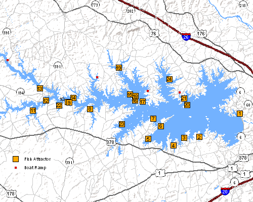 Lake Murray - one of the oldest in SC