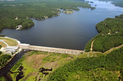 Lake Wateree - Eastern part of South Carolina