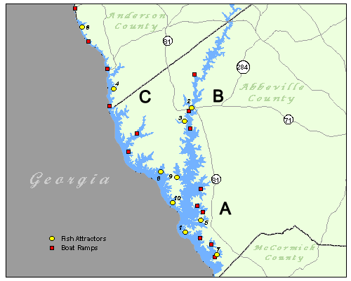 SC Lakes and Waterways - Lake Russell