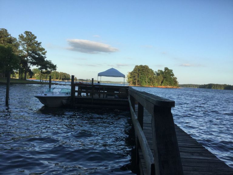 Lake Wateree Eastern part of South Carolina