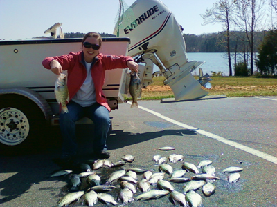 Lake Hartwell - Western border between Georgia and South Carolina