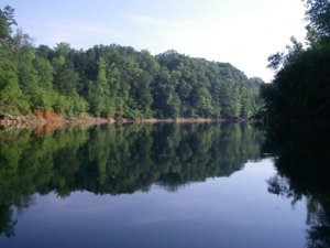 Lake Hartwell - Western border between Georgia and South Carolina