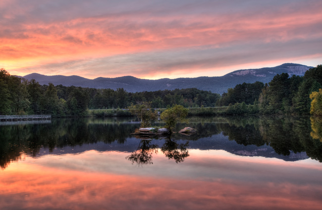 Lake Oolenoy - Table Rock State Park