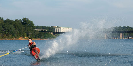 Lake Hartwell - Western border between Georgia and South Carolina