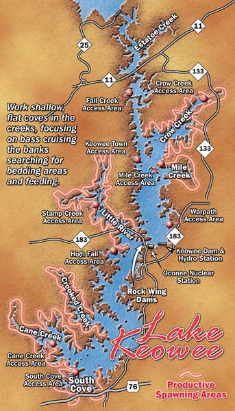 Lake Keowee - Warpath Dam