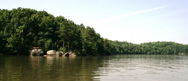 Lake Wateree - Eastern part of South Carolina