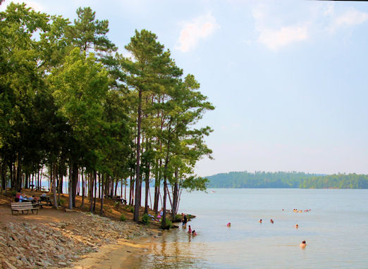 Lake Wateree - Eastern part of South Carolina