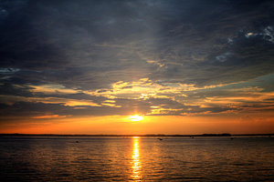 Lake Hartwell - Western border between Georgia and South Carolina