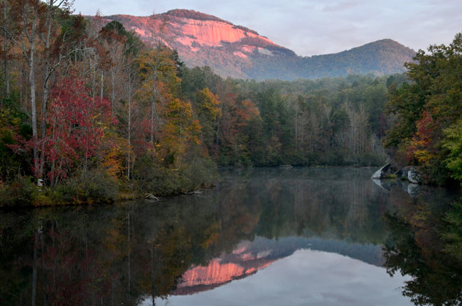 Lake Oolenoy - Table Rock State Park